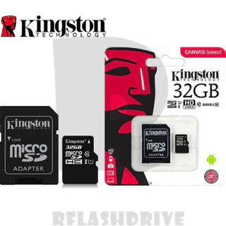 การ์ด microSDHC ของ Kingston Class 10 16GB 32GB 64GB 128GB 256GB 512GB การ์ดจัดเก็บข้อมูลความเร็วสูง 100MB/s การ์ด SD/TF เข้ากันได้กับอย่างกว้าง
