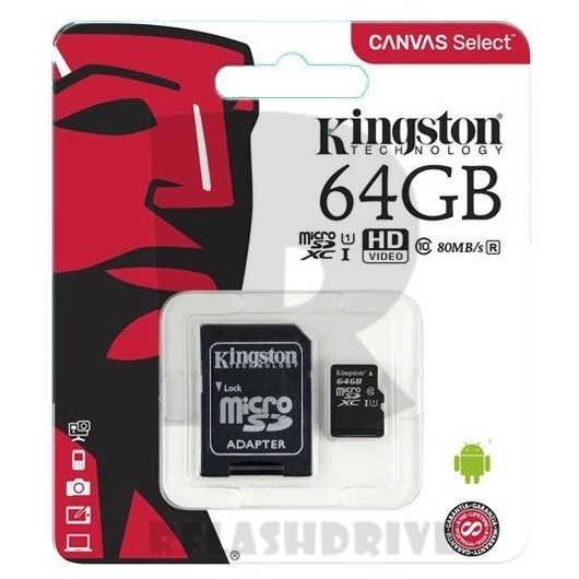 การ์ด microSDHC ของ Kingston Class 10 16GB 32GB 64GB 128GB 256GB 512GB การ์ดจัดเก็บข้อมูลความเร็วสูง 100MB/s การ์ด SD/TF เข้ากันได้กับอย่างกว้าง