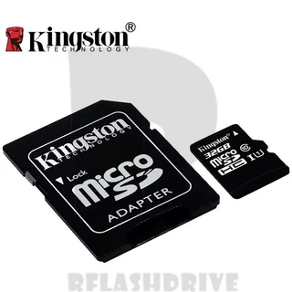 การ์ด microSDHC ของ Kingston Class 10 16GB 32GB 64GB 128GB 256GB 512GB การ์ดจัดเก็บข้อมูลความเร็วสูง 100MB/s การ์ด SD/TF เข้ากันได้กับอย่างกว้าง