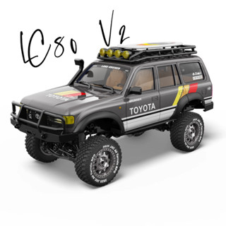 JXC C5826 V2 1/12 ได้รับอนุญาต Toyota Land Cruiser LC80 RC R…