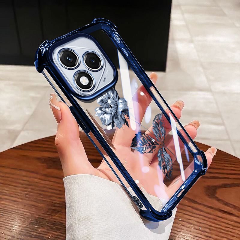 VRQR สําหรับ Huawei Honor 400 5G Honor 400 Lite 5G X70i ผีเสื้อ World กันกระแทกเคสโทรศัพท์ใส - รูปที่ 5