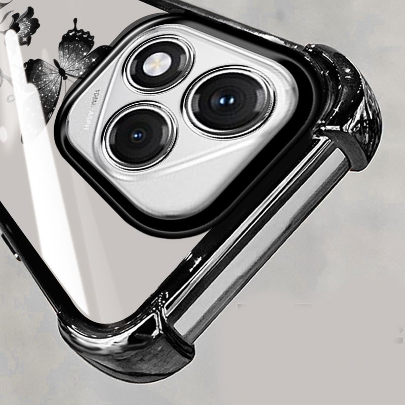 VRQR สําหรับ Huawei Honor 400 5G Honor 400 Lite 5G X70i ผีเสื้อ World กันกระแทกเคสโทรศัพท์ใส - รูปที่ 7