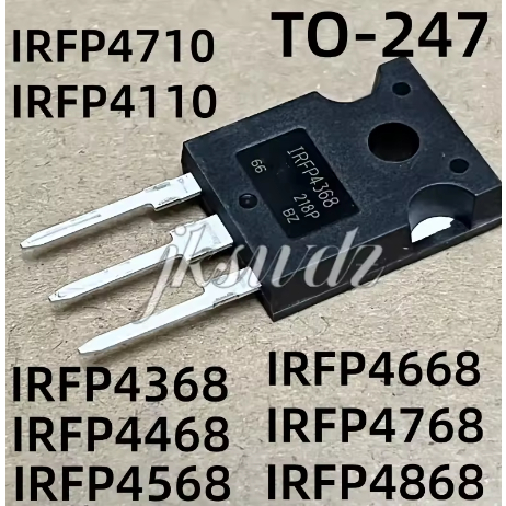 1-5PCS 100% ใหม่ IRFP4110 IRFP4710 IRFP4368 IRFP4468 IRFP4568 IRFP4668 IRFP4710 IRFP4768 IRFP4868 TO