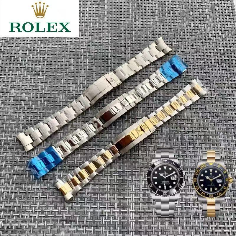 สายนาฬิกา 904L Oyster คุณภาพสูงสำหรับนาฬิกา Rolex - เข้ากันได้กับซีรีส์ Submariner, Daytona, Explore
