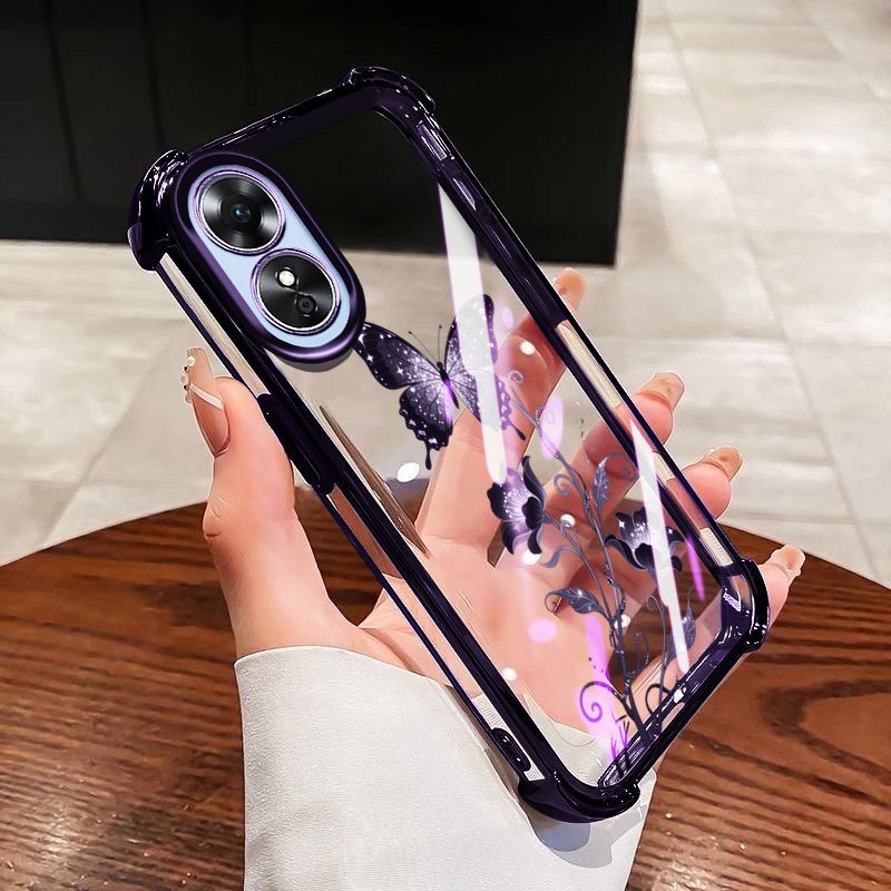 VRQR สําหรับ Infinix Smart 20 10 Plus Tecno Spark GO 3 2 2S Pop 10 KM4 KN3 X6840 X6725B_C ผีเสื้อ Wo