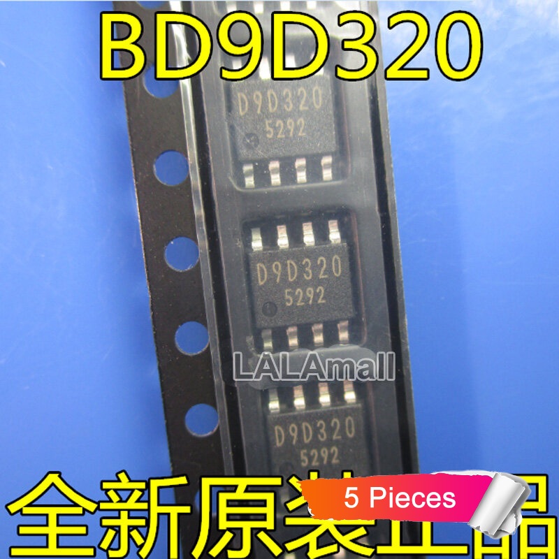 5pcs D9D320 BD9D320EFJ-E2 SOP-8 Synchronous Buck DC/DC Converter ชิป IC ใหม่เดิม