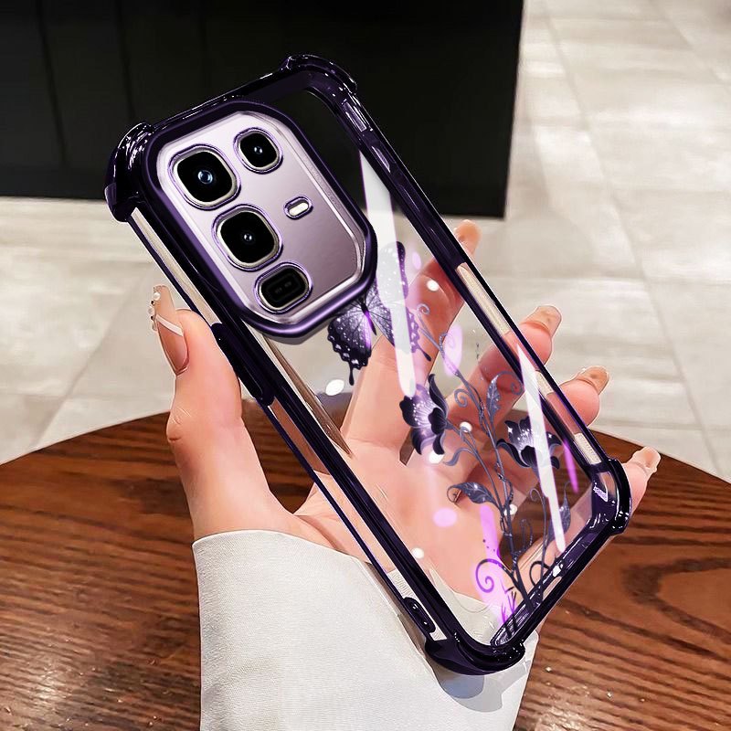 VRQR สําหรับ Infinix หมายเหตุ 50 Pro Plus 4G 5G หมายเหตุ 50 Pro + 5G X6855 X6856 X6858 ผีเสื้อ World