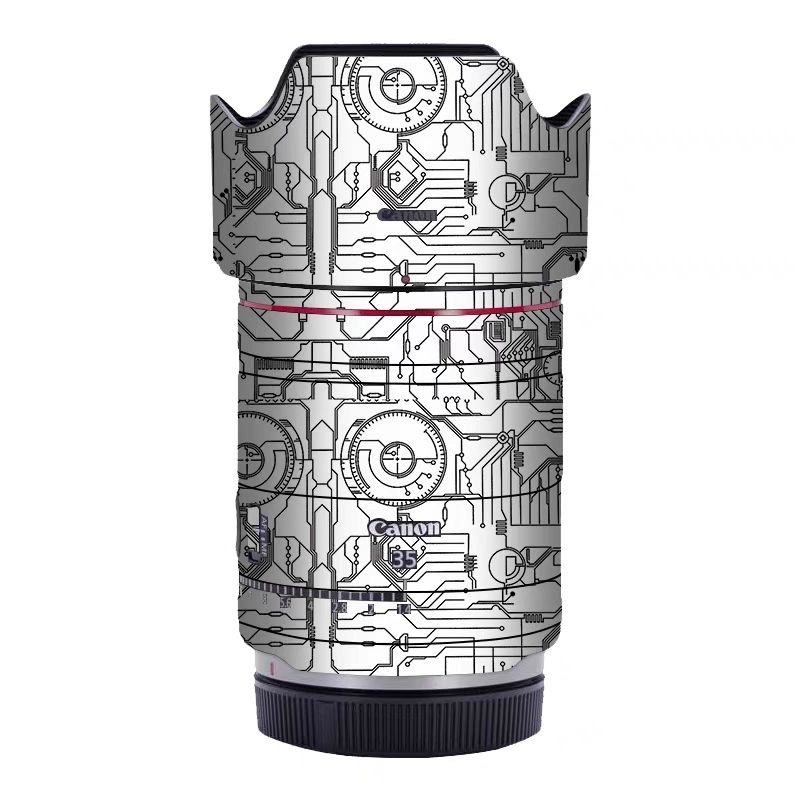 สติกเกอร์ที่กําหนดเองสําหรับ Canon RF 35 มม.F1.4 L VCM รูปลอกผิวเลนส์กล้องไวนิลห่อฟิล์ม Coat RF35F1.