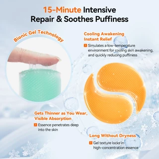LANBENA แผ่นตาเรตินอล Retinol 2Pcs/1Pair ขนาดทดลอง ต่อต้านริ้วรอย ลดรอยดำใต้ตา มาส์กใต้ตา