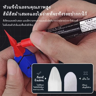 Stedi double-ended marker ไนลอน nib ทนทาน gundam รุ่นภาพวาดเครื่องมือระบายสี