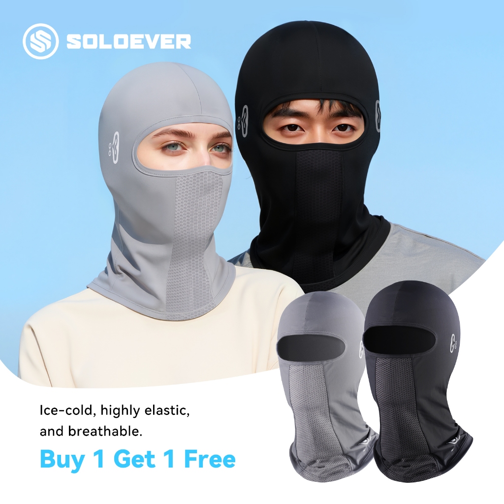 【TH Delivery】ผ้าคลุมหน้ากันแดดกันรังสี ป้องกันรังสียูวี ดูดซับเหงื่อ ระบายอากาศ สําหรับขี่จักรยาน