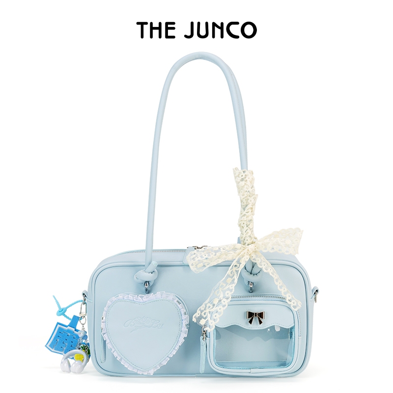 The Junco กระเป๋าโท้ทแฟชั่นสำหรับผู้หญิง ใช้งานหลากหลาย สะพายไหล่สะดวก