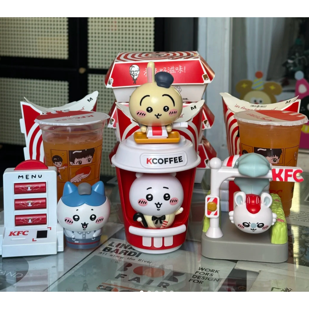 KFC Chikawa ของเล่นที่สอง ข้อต่อ Jiikawa วันปีใหม่