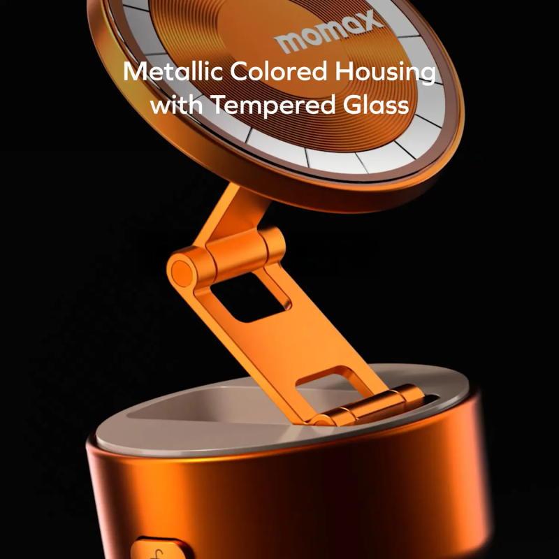 MOMAX 1-Snap Go ขาตั้งโทรศัพท์แม่เหล็กแบบดูดอัตโนมัติ ขาตั้งโทรศัพท์ไฟฟ้าแบบแม่เหล็ก รองรับการนำทางและใช้งานร่วมกับการถ่ายทอดสดได้ - รูปที่ 3