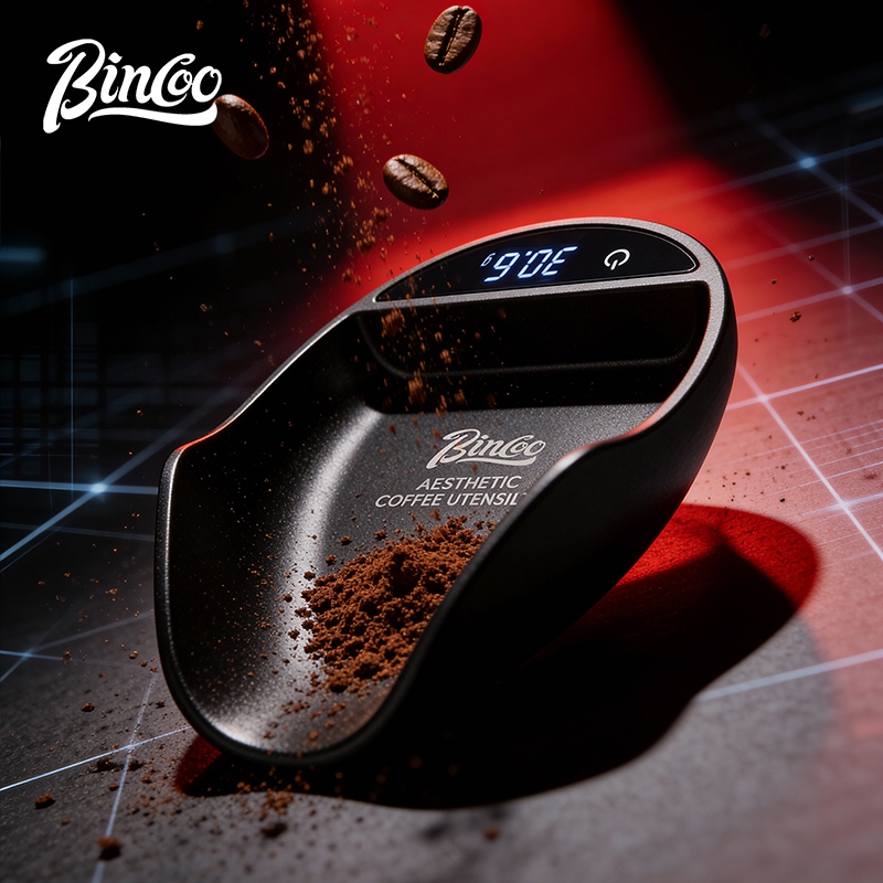 BINCOO กาแฟเครื่องชั่งอิเล็กทรอนิกส์พร้อมถาดถั่ว Espresso รูปที่ 8