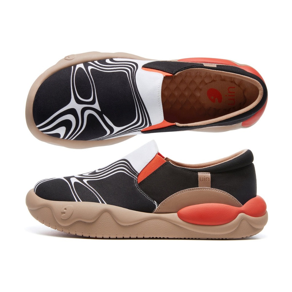 UIN Toledo G5 รองเท้าผ้าใบแฟชั่นผู้ชาย Causal สบาย Chunky รองเท้า Art Travle รองเท้า