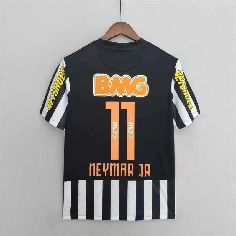 เสื้อฟุตบอลทีมเยือน Retro Santos Neymar #11