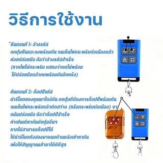 [🇹🇭⚡12hจัดส่ง] 4 ชิ้น 300-915MHz Dual Mode Switching RF Duplicator รีโมทคอนโทรล 315MHZ 433MHZ 330MHZ คัดลอกรีโมทคอนโทรล Rolling รหัส 4 คีย์รีโมทคอนโทรลไร้สาย