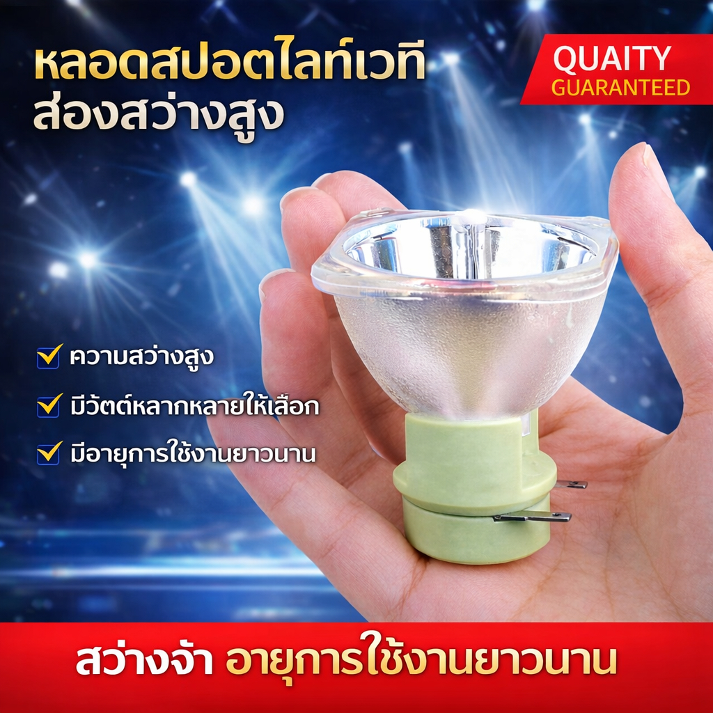 Moving Head Beam หลอดไฟ 5R 7R 2 8R 9R 10R 16R 17R 18R 200W 230W 250W 260W 280W 275W 295W 330W 350W 3