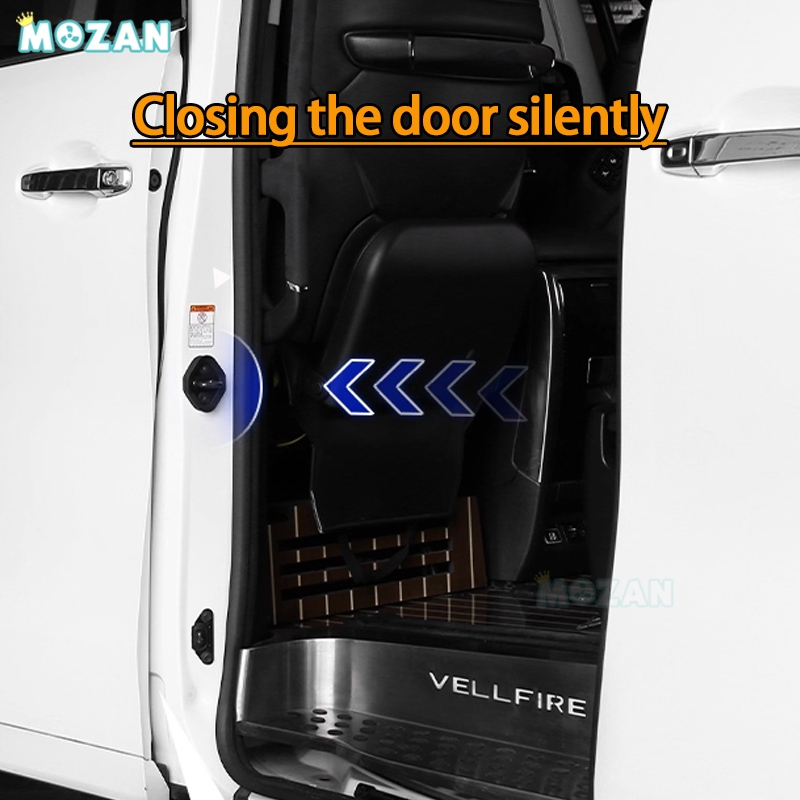 Nissan Serena C27 C28 (2017-2028) ฝาครอบหัวเข็มขัดล็อคประตูกลาง ฝาครอบป้องกันเงียบ - รูปที่ 3