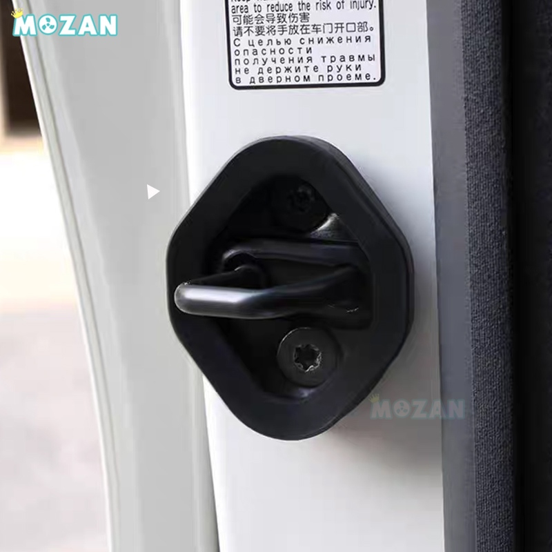 Nissan Serena C27 C28 (2017-2028) ฝาครอบหัวเข็มขัดล็อคประตูกลาง ฝาครอบป้องกันเงียบ - รูปที่ 2