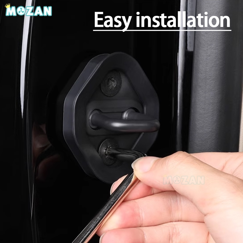 Nissan Serena C27 C28 (2017-2028) ฝาครอบหัวเข็มขัดล็อคประตูกลาง ฝาครอบป้องกันเงียบ - รูปที่ 6