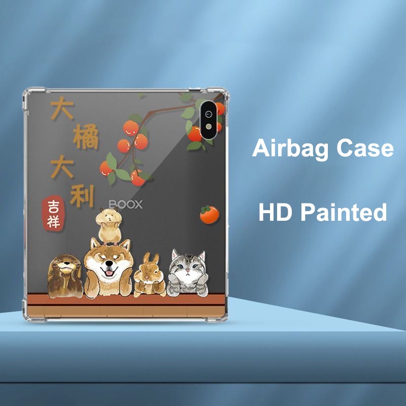 เคสใสสําหรับ Funda Bigme B7 Pro 7 "EBook สําหรับ Bigme B7 B7 สี TPU ปกหลัง B6 กันกระแทกถุงลมนิรภัย S