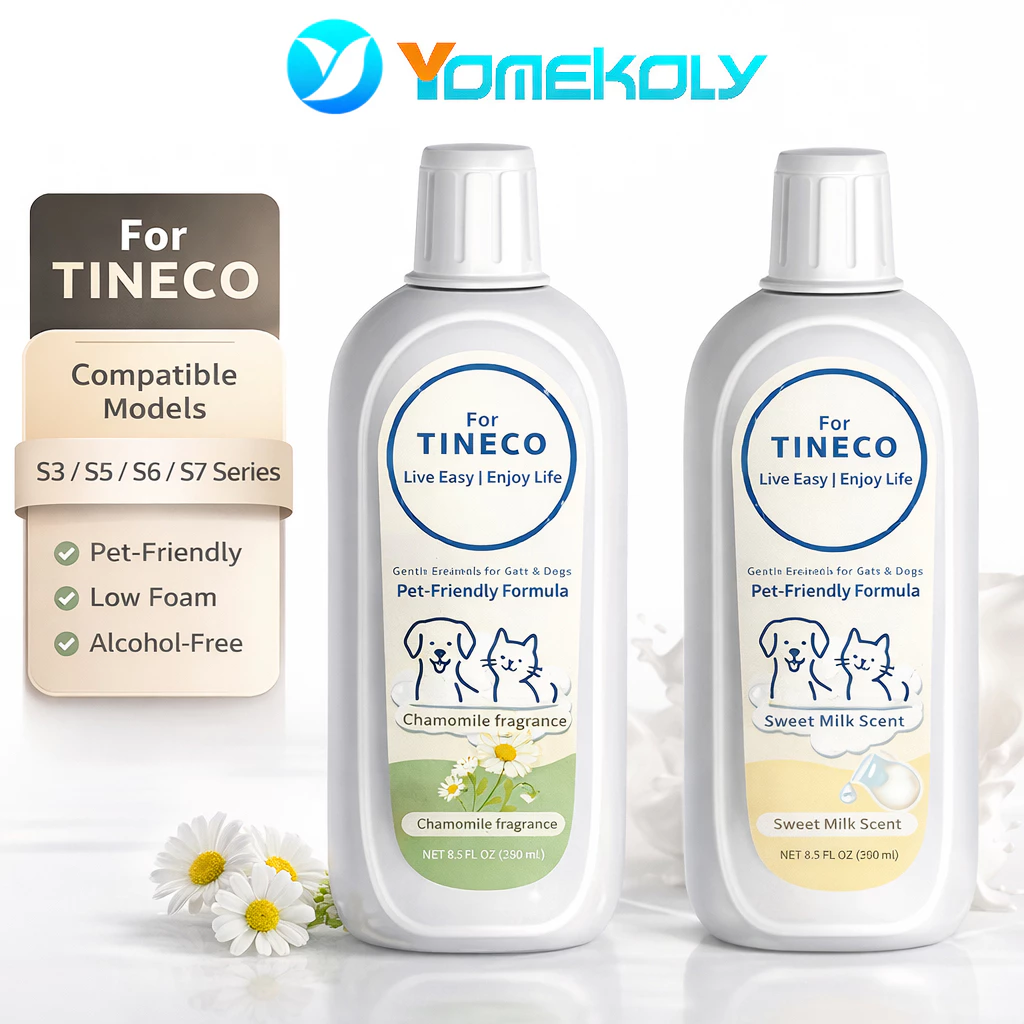 สําหรับน้ํายาทําความสะอาดพื้นกําจัดกลิ่น Tineco 2-Pack (500ml2) | สูตรที่เป็นมิตรต่อสัตว์เลี้ยงเหมาะกับ iFlotter/ Floor One S3/S5/S6/S9 Series