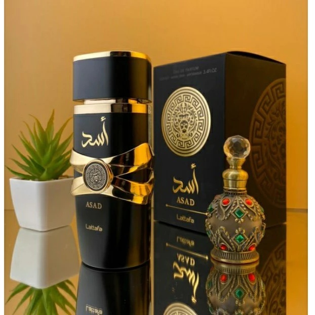Asad by Lattafa ขนาด100ml.น้ำหอมดูไบกลิ่นผู้ชายยอดนิยม (กล่องซีล)ของแท้ มีสติ๊กเกอร์3มิติ - รูปที่ 4