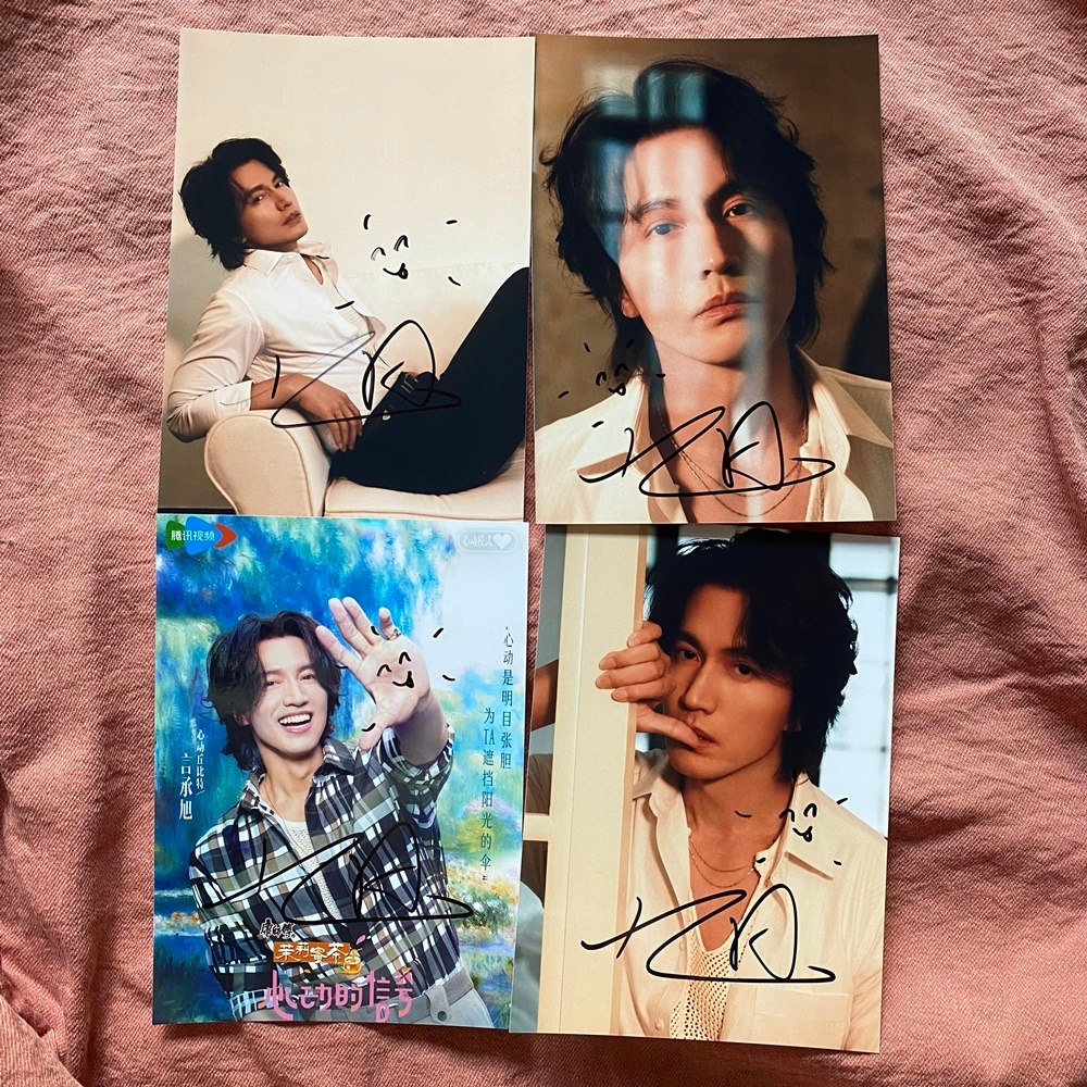 Jerry Yan ลายเซ็นต์ภาพถ่ายคอลเลกชัน 5*7 2025