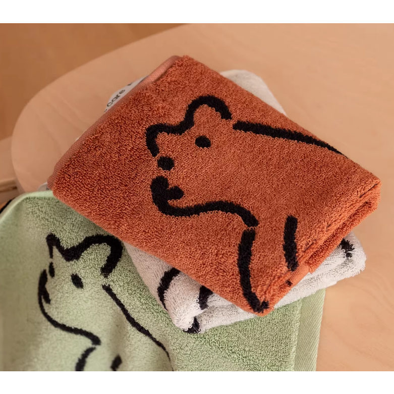 โรงฝัน การ์ตูนผ้าฝ้ายแท้ผ้าขนหนูสี่เหลี่ยมหนาผ้าขนหนูสี่เหลี่ยมผ้าเช็ดมือนุ่มดูดซับผ้าขนหนูขนาดเล็ก - รูปที่ 6