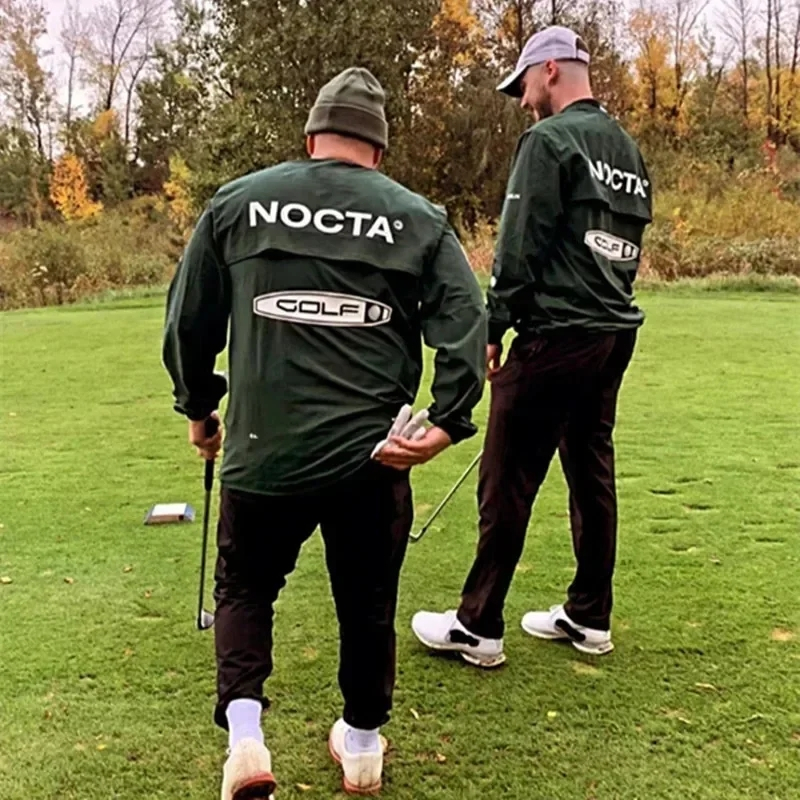 Nocta Co Branded Golf เสื้อยืดผู้ชายชุดกอล์ฟ 2026 ฤดูใบไม้ผลิใหม่เสื้อแห้งเร็วกีฬารอบคอผู้ชายเสื้อผ้ากอล์ฟเทนนิสด้านบน