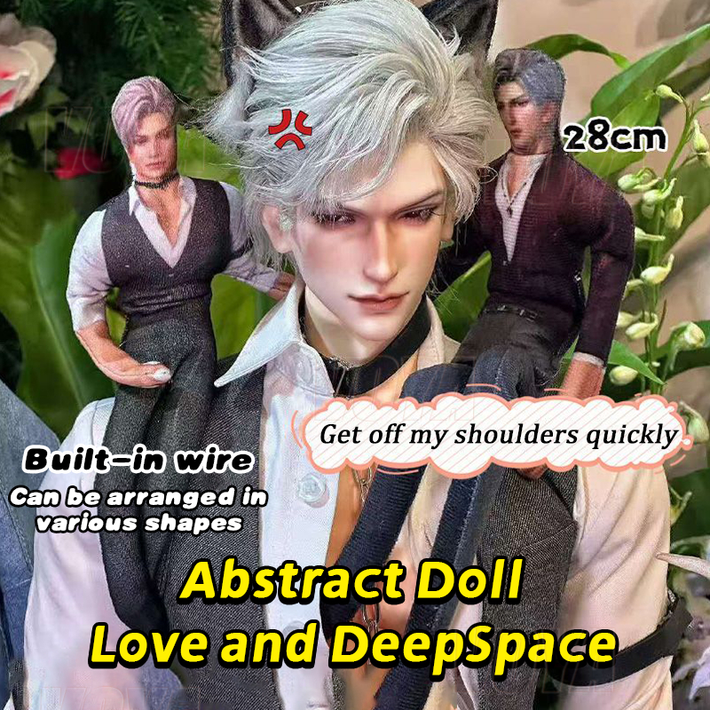 Love and Deep Abstract Doll Space Zayne Rafayel Sylus Caleb Xavier Doll Built-In Wire Limbs เคลื่อนย