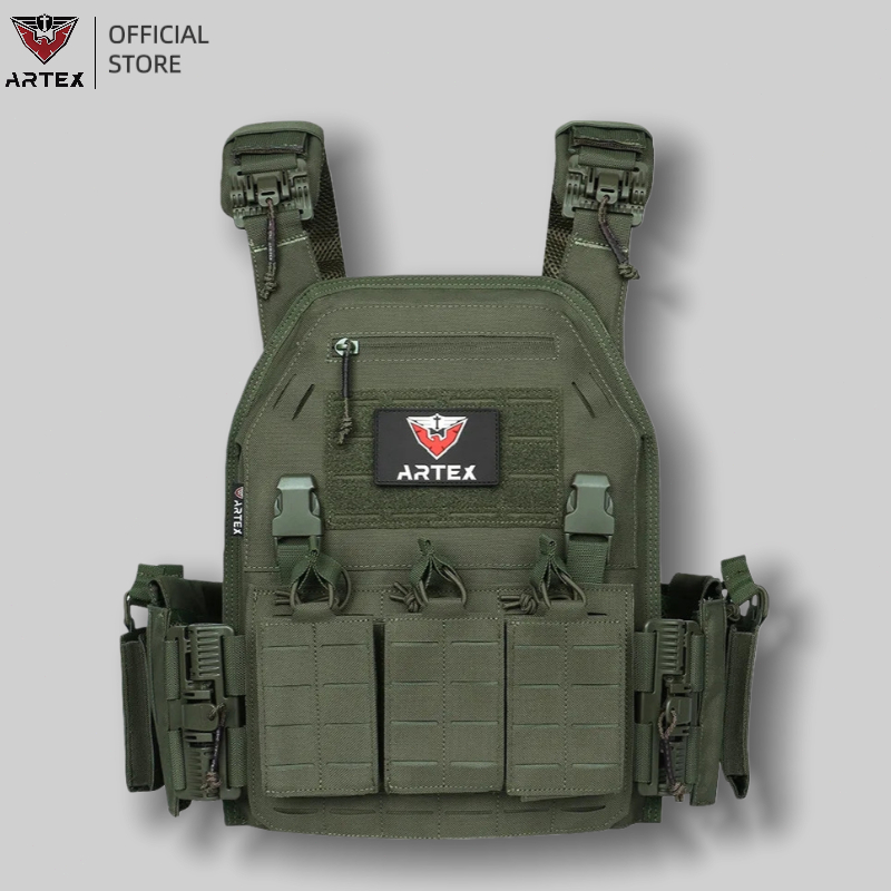 🔥จัดส่งภายในประเทศ🔥ARTEX รุ่น AV-8123 เสื้อกั๊กทัคติค มัลติฟังก์ชัน ผ้า1000D กำจัดรวดเร็ว ทนฉีกขาด ส