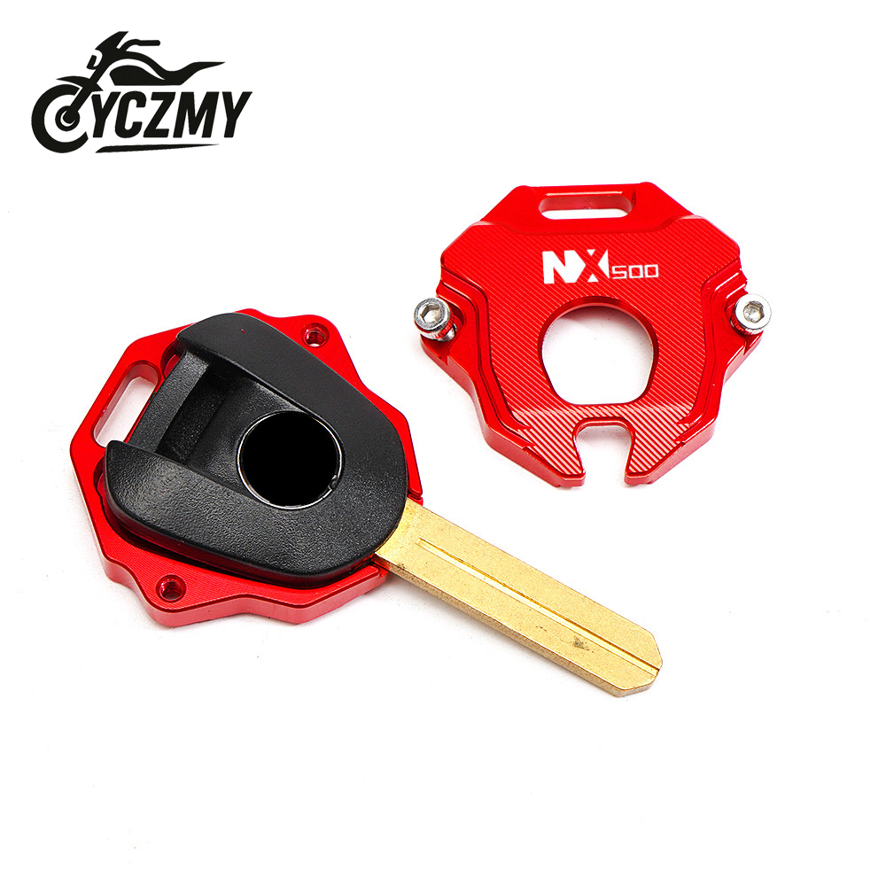 ฝาครอบเคสกุญแจรถจักรยานยนต์ CNC สําหรับ Honda NX500 NX 500 2023 2024 NT1100 NT 1100 อุปกรณ์เสริม