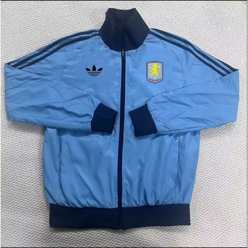 เสื้อแจ็คเก็ต Aston Villa แบบ Windbreaker ไซส์ S-XXL