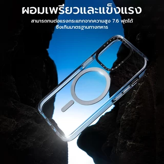 OSGEERสำหรับ iPhone 11-17 Pro Max เคสแม่เหล็กใสขอบอ่อนป้องกันตกบางเฉียบใช้งานทุกวัน