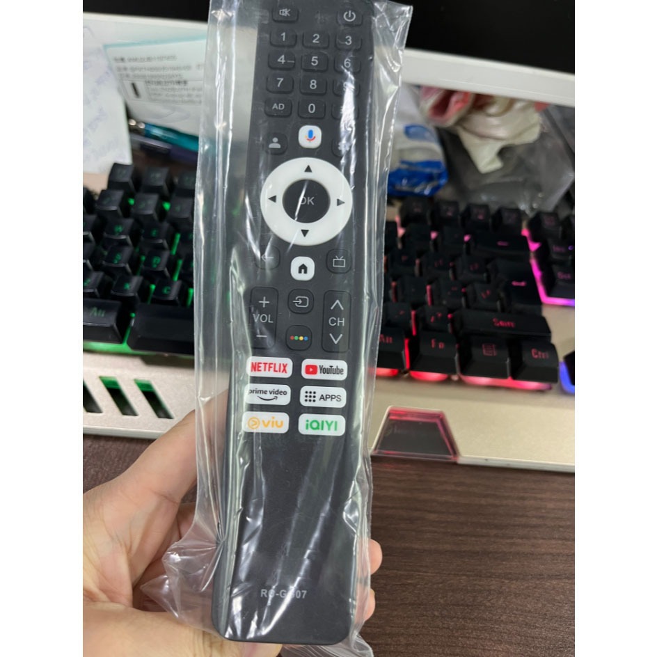 สําหรับรีโมทคอนโทรลทีวี *รองรับคําสั่งเสียง* รุ่น RC-GG07 32HS700AN ​​​​43HS700AN ​​​​55US700AN