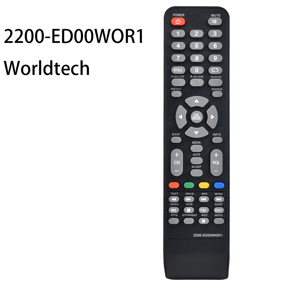NEW Worldtech รีโมททีวี รุ่น 2200-ED00WOR1 ขายขายส่ง&ขายปลีกทั่วประเทศ