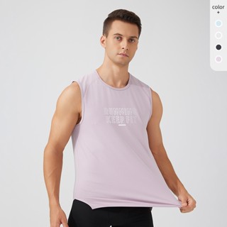 บีเอ็กซ์26103 ผู้ชายฤดูร้อนกลางแจ้งวิ่งเสื้อยืดแขนกุดหลวมเสื…