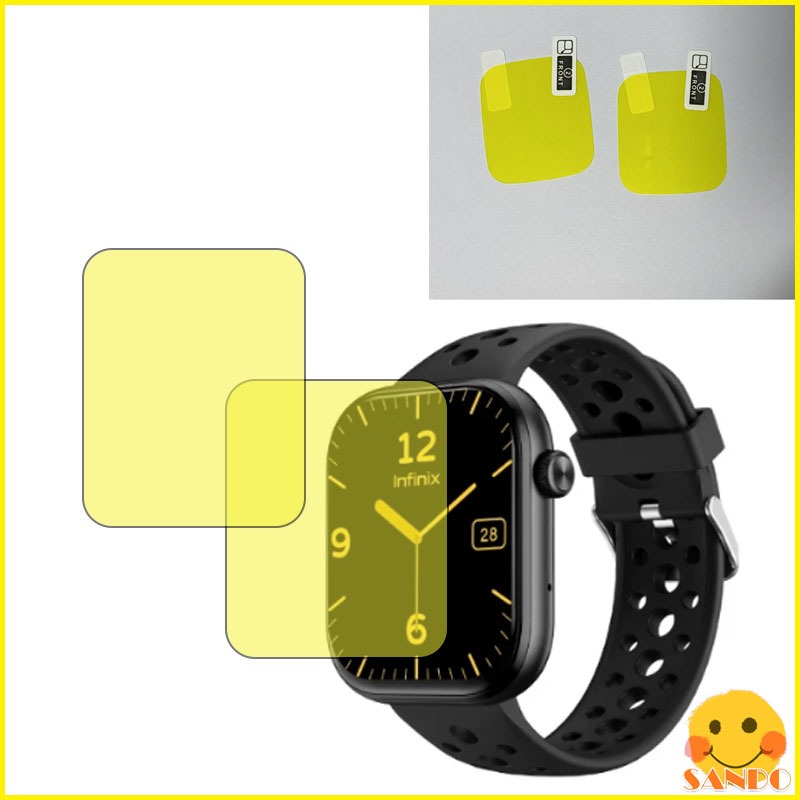 TPU ฟิล์มกันรอยหน้าจอ Infinix XWatch H4 Smartwatch ฟิล์มกันรอยหน้าจอ Infinix XWatch H4 ฟิล์ม TPU ตัว