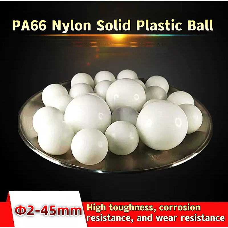 PA66 Nylon Solid Ball Polypropylene Precision Plastic Ball ลูกบอลไนลอนซีล