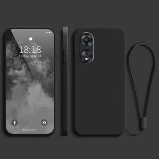 สําหรับ OPPO A97 5G OPPO A98 5G เคสโทรศัพท์ซิลิโคนสีทึบสําหร…