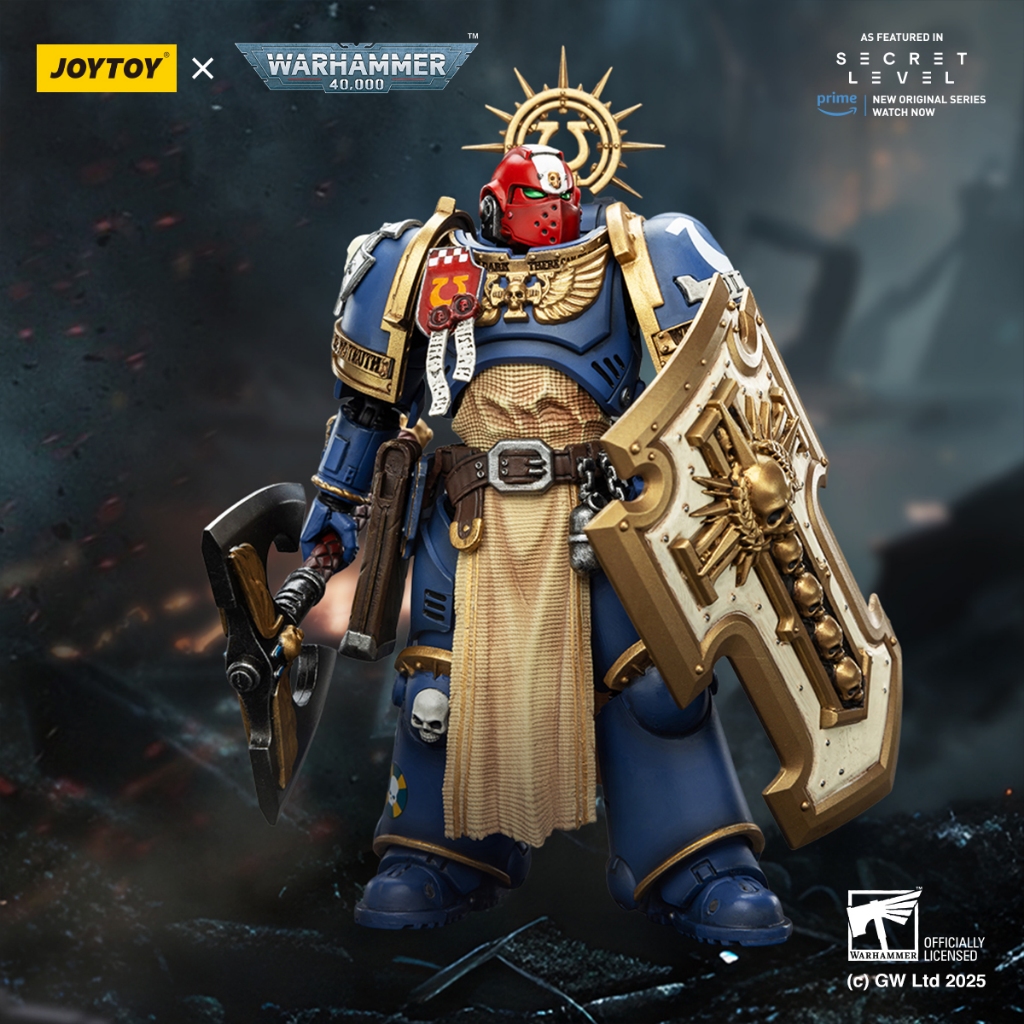 [มีในสต็อก] JoyToy Toys Warhammer40,000 Secret Level Ultramarines Metaurus แอ็คชั่นฟิกเกอร์ขนาด 5 นิ้ว