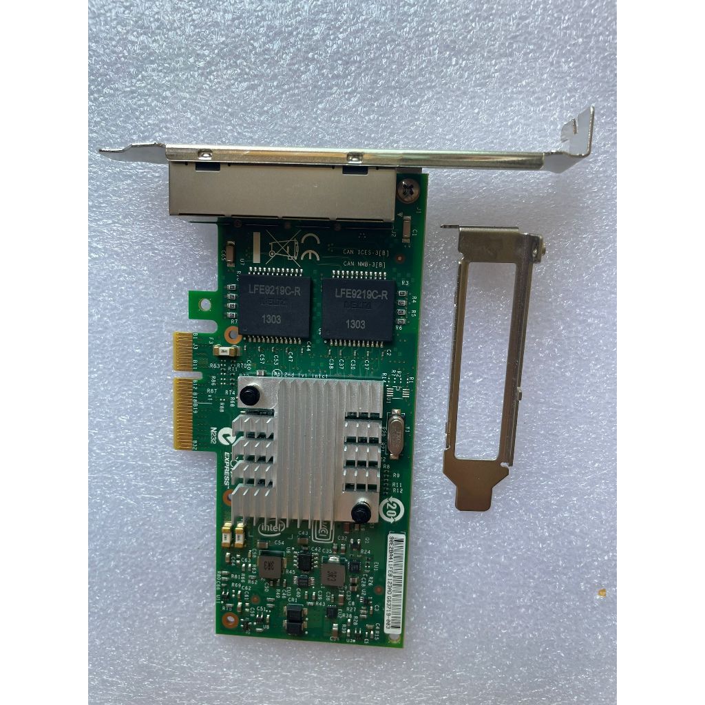 [สต๊อกพร้อม] intel i340T4 สไตล์เดียวกัน IBM49Y422 การ์ดเครือข่าย 1G สี่พอร์ต intel82580EB ชิปการ์ดเค