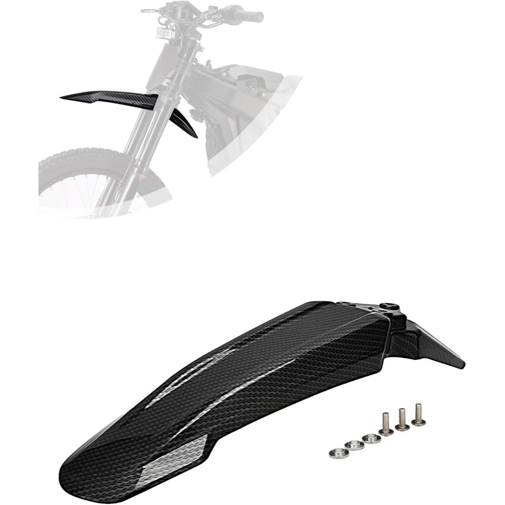 Electric Dirt Bike Front Fender for E Ride Pro,PP E Bike Mudguard Mud Guard for Eride Pro S/SS 2.0 3