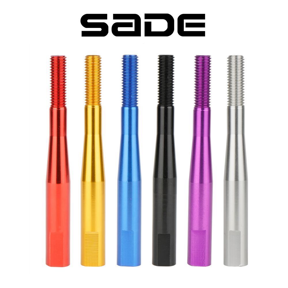 SADE Universal 118 มม.M10 x 1.5 อลูมิเนียม Shift Knob Extension Extender JDM Rally Drift เกียร์ Shifter Lever SK-1015