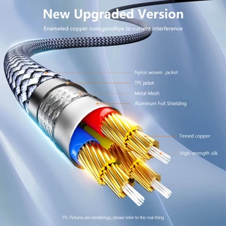 Sunkandi 3.5 มม.TRS ถึง Dual 6.35 มม.สเตอริโอแจ็ค 3.5 1/8" TRS ถึง 6.35 มม.1/4 "TS Mono Y-Cable Splitter สายไฟสําหรับ iPhone ลําโพง