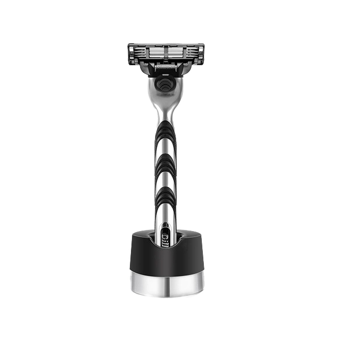 Gillette Mach 3 ใบมีด 3 ชั้นคลาสสิกผู้ชายมีดโกนคู่มือเครื่องโกนหนวดความปลอดภัยเครื่องโกนหนวดสําหรับผู้ชาย Face Hair Remover