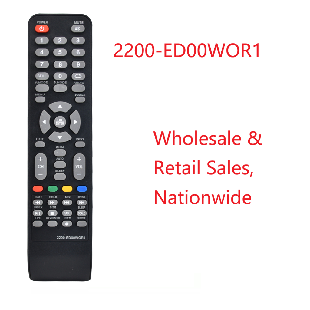 ขายส่ง & ขายปลีก รีโมททีวี Worldtech ทั่วประเทศ รุ่น 2200-ED00WOR1 ขายขายส่ง & ขายปลีก ขายทั่วประเทศ